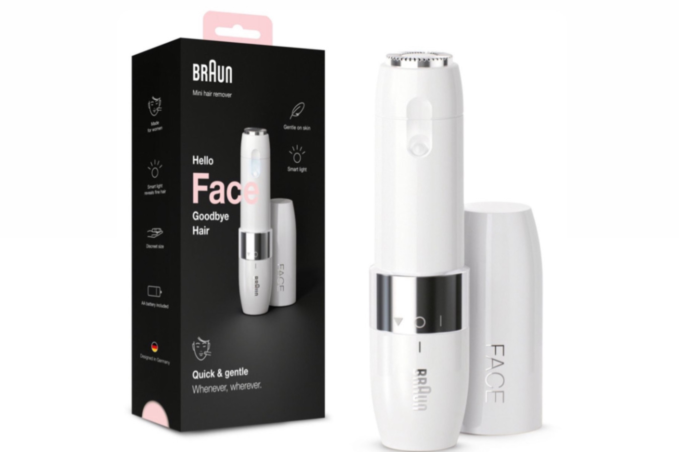 شیور صورت براون مدل Face Mini | اصلاح سریع، بدون درد و فوقالعاده لطیف