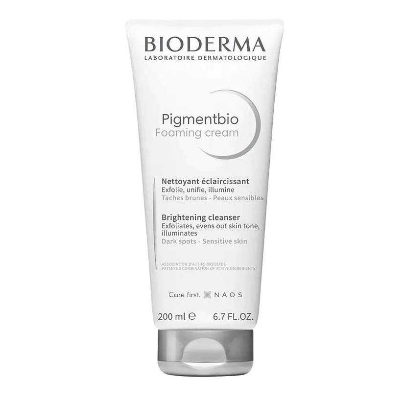 فوم کرم پاک کنندهولایهبردار(روشن کننده و ضدلک) بایودرما Pigmentbio