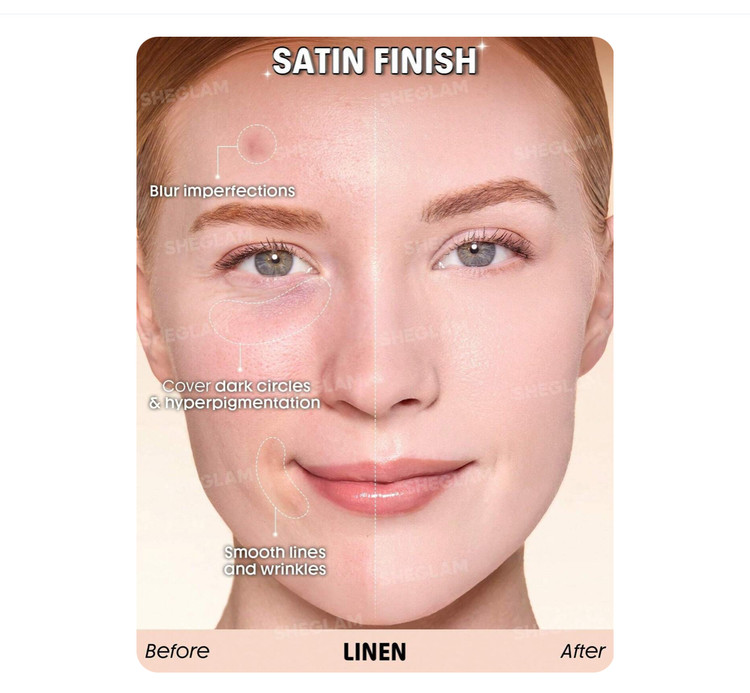 کرمپودر skin sync شیگلم