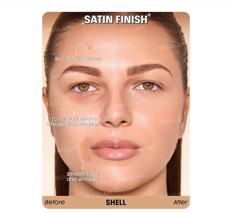 کرمپودر skin sync شیگلم