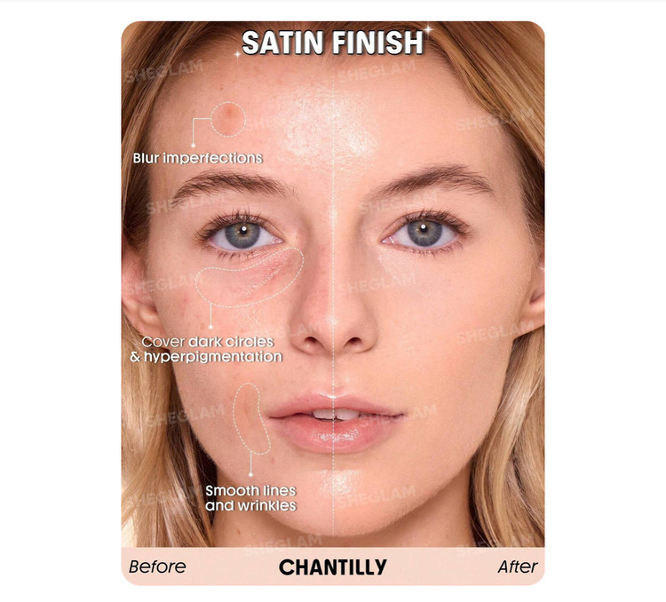 کرمپودر skin sync شیگلم