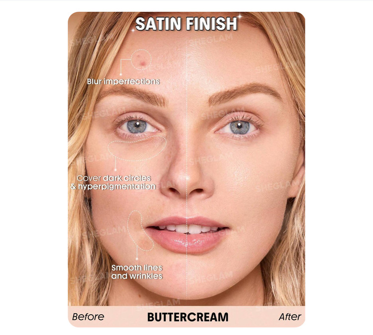 کرمپودر skin sync شیگلم