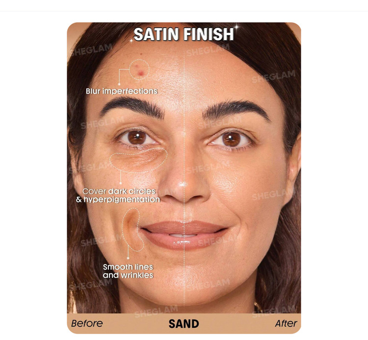 کرمپودر skin sync شیگلم