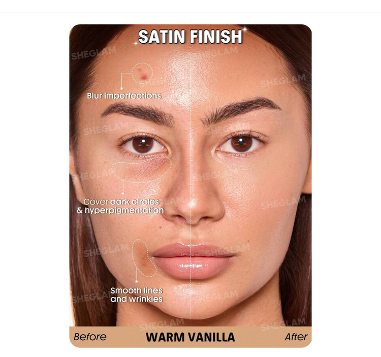 کرمپودر skin sync شیگلم
