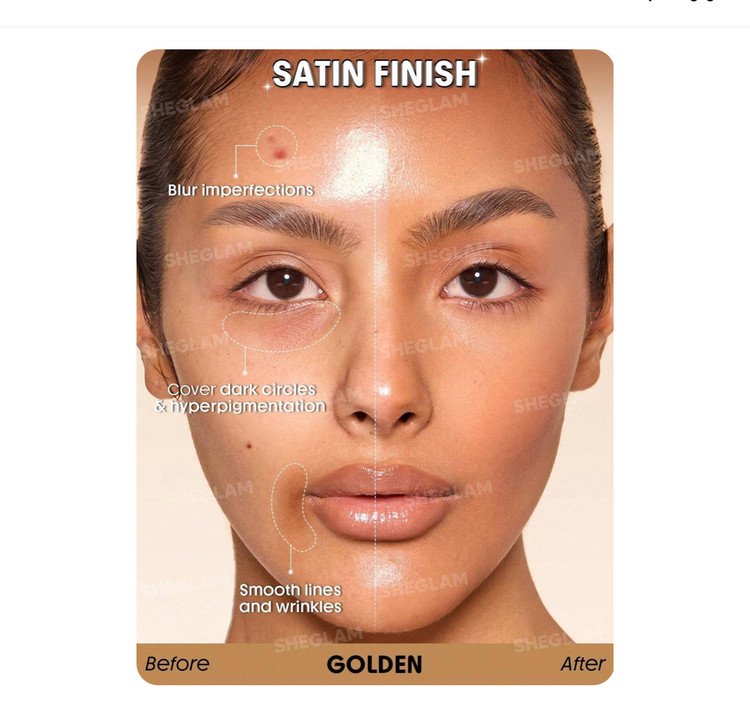 کرمپودر skin sync شیگلم