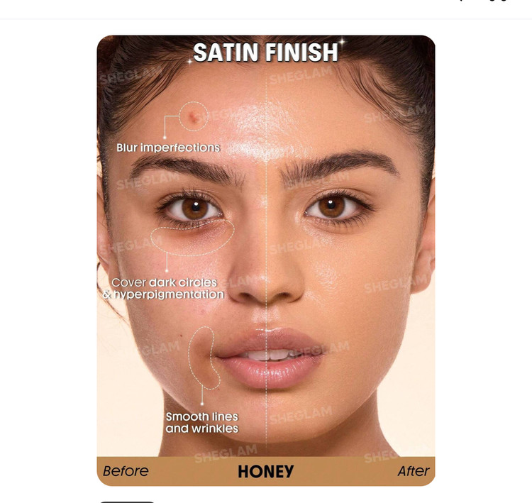کرمپودر skin sync شیگلم