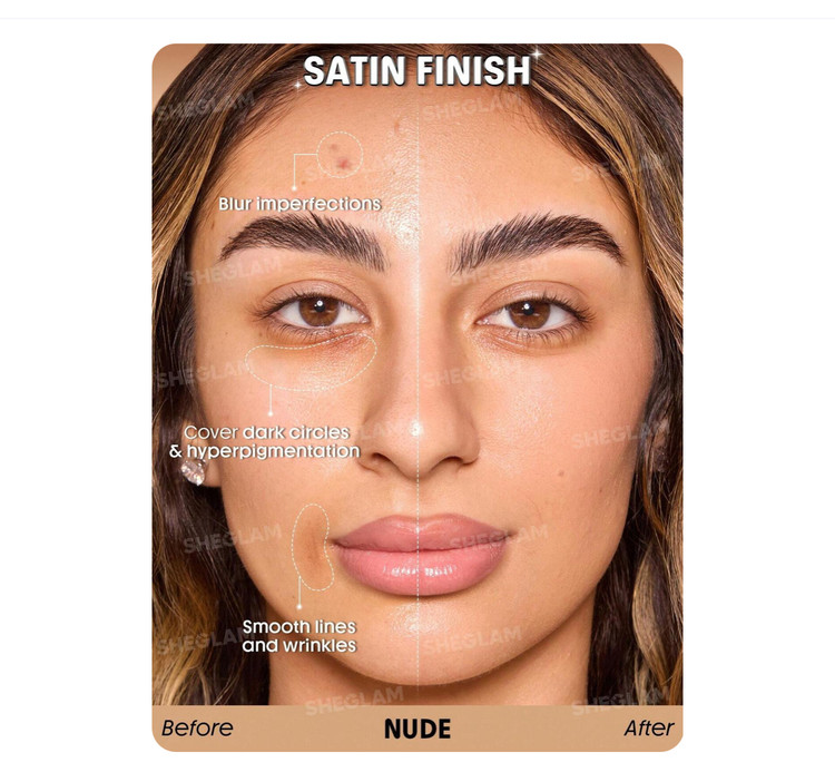 کرمپودر skin sync شیگلم